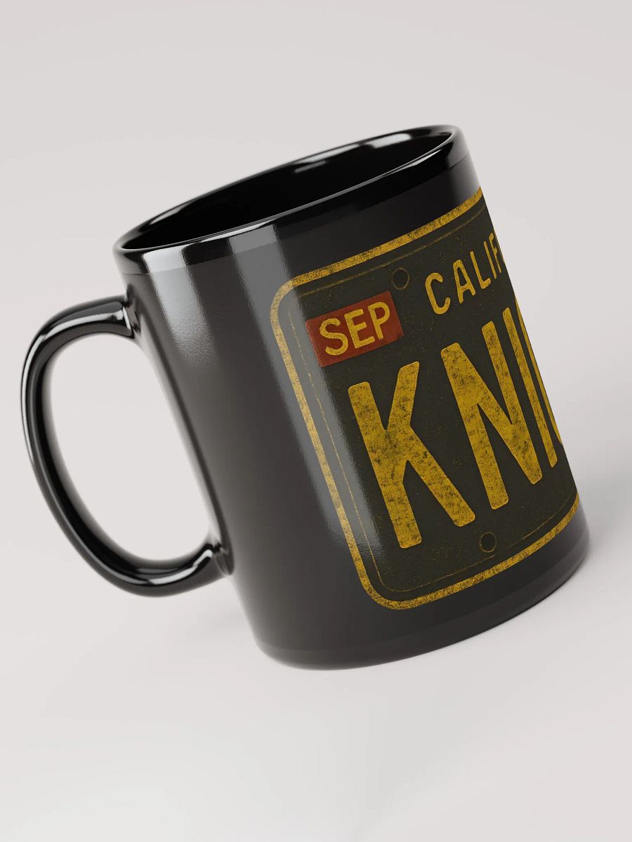 Black License Plate Mug product image (6)