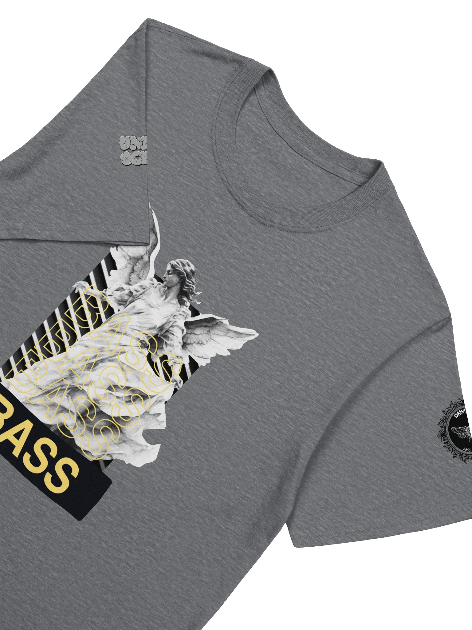 Bass Warrior T-Shirt (Yellow Design) product image (12)