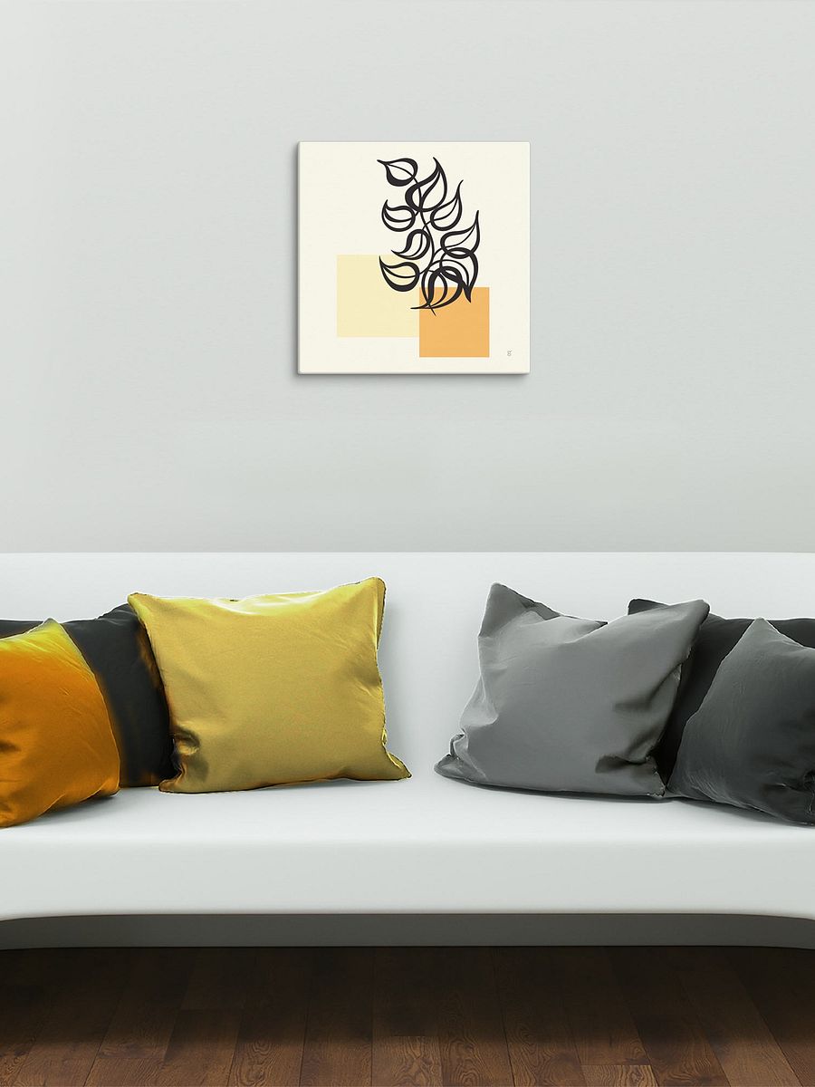 Organic Lines Canvas Print - Abstract Image No. 2 product image (4)