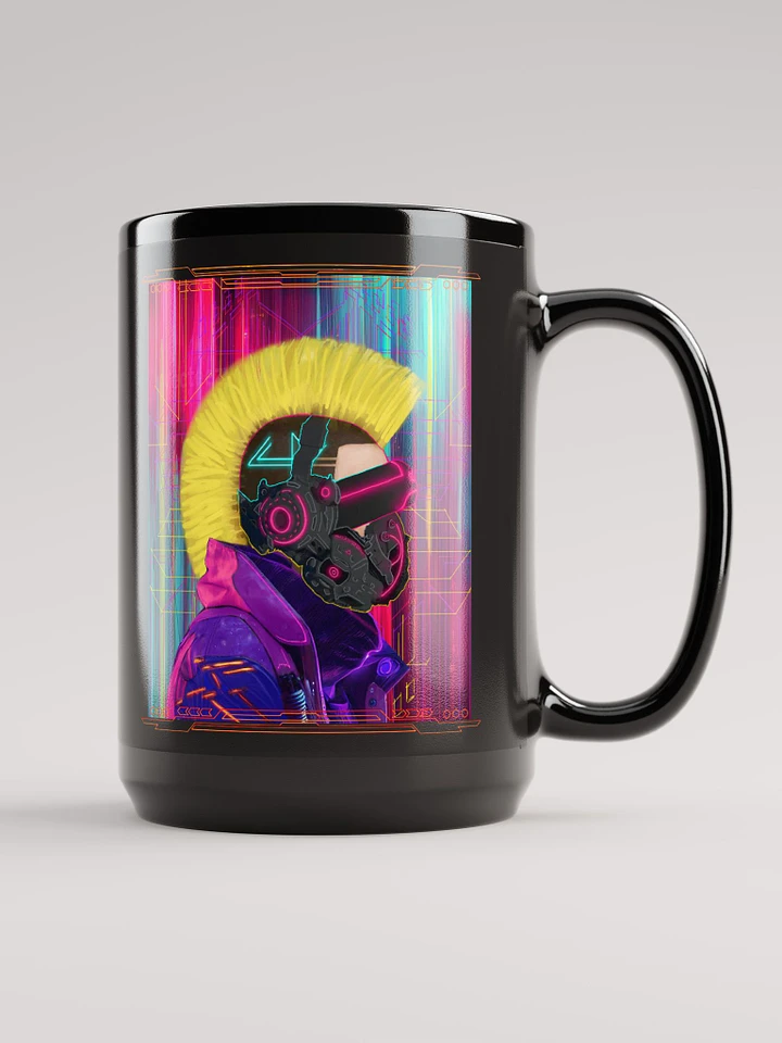 Cyberpunk 2024 Mohawk 15 Oz mug product image (1)