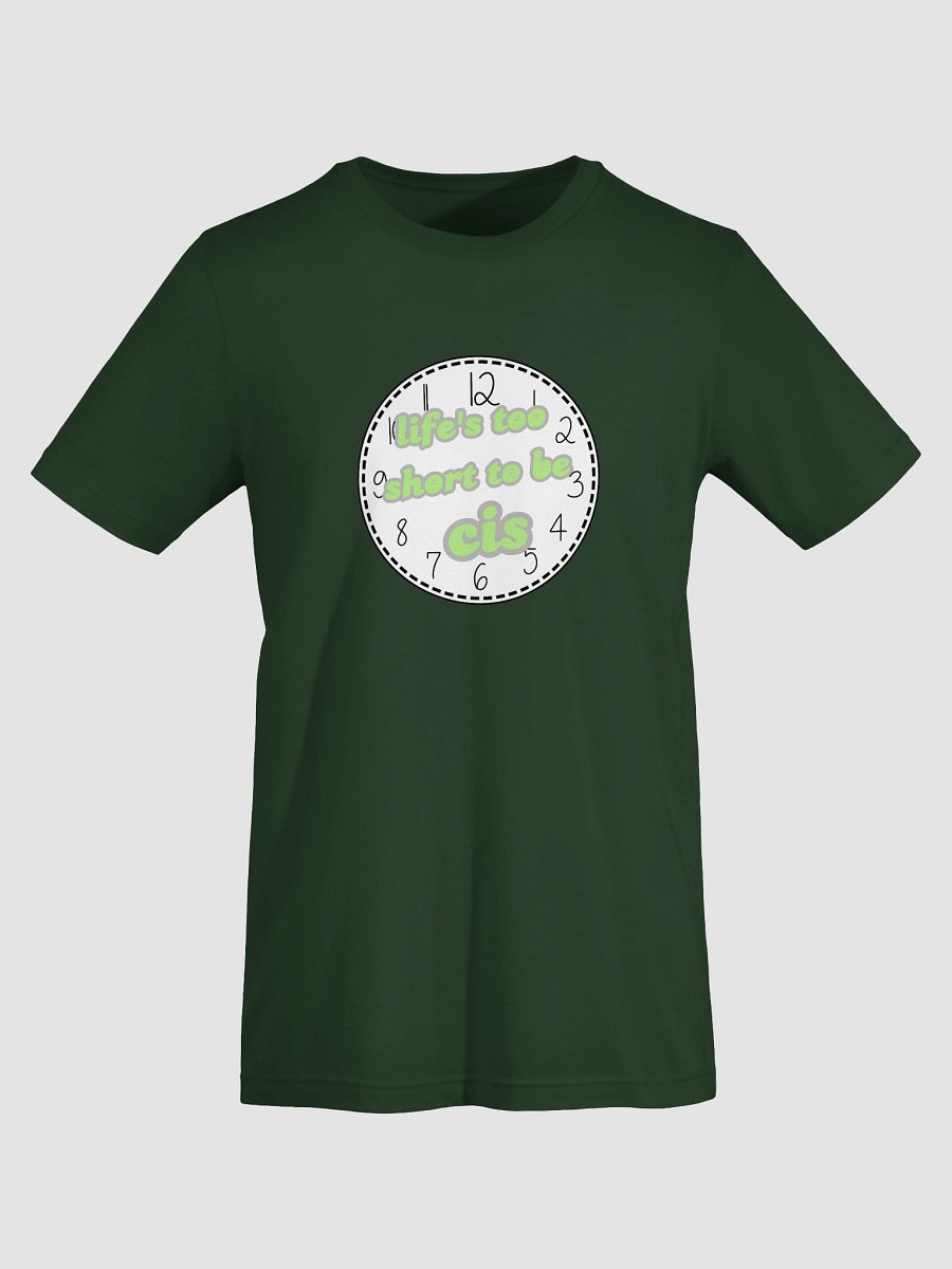 life's too short to be cis agender t-shirt product image (7)