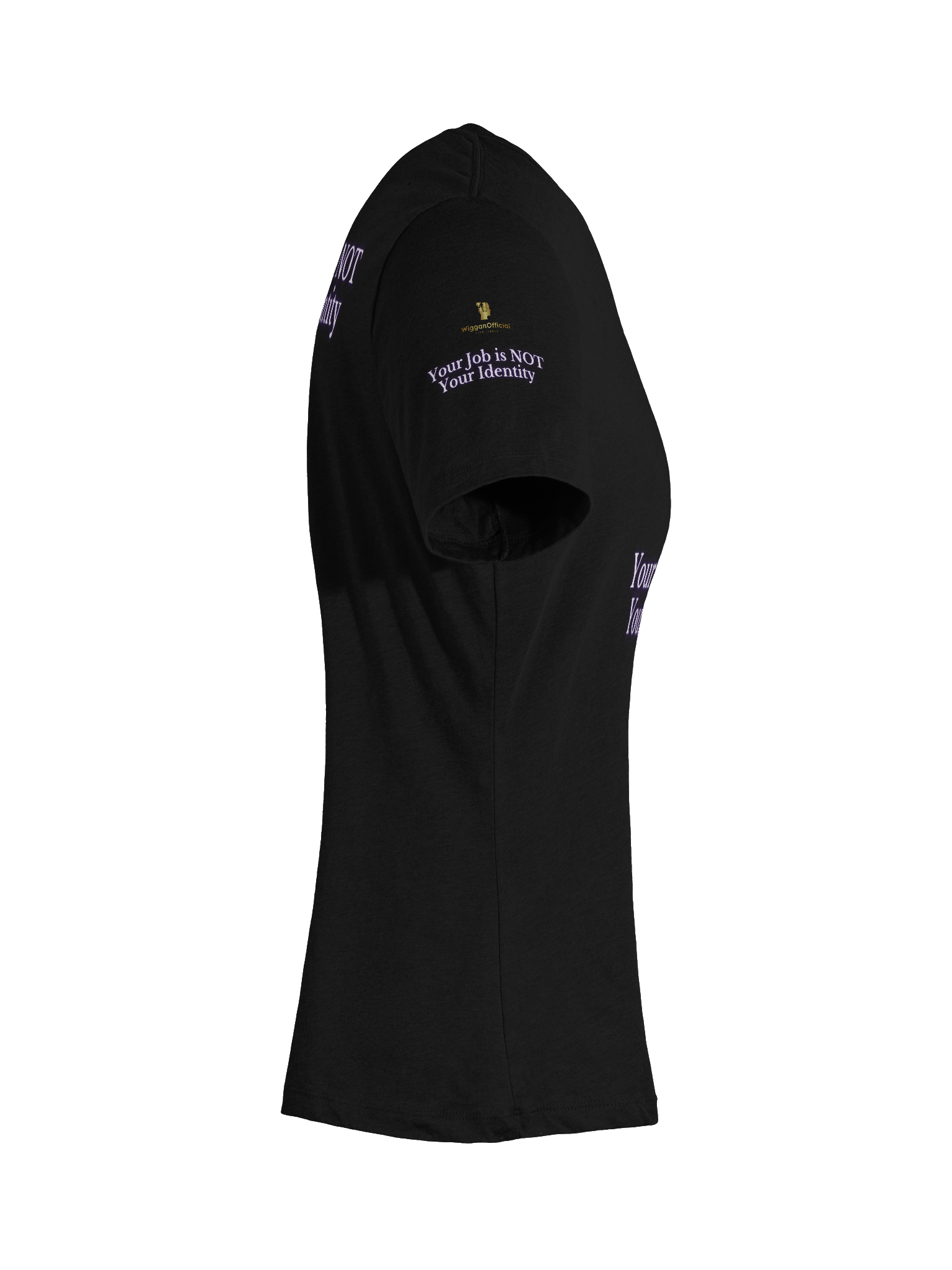 WigganOfficial Your Job Is NOT Your Identity V-Neck T-Shirt product image (77)