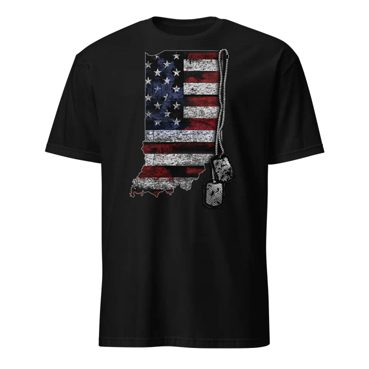 Indiana Veteran Dog Tags product image (1)