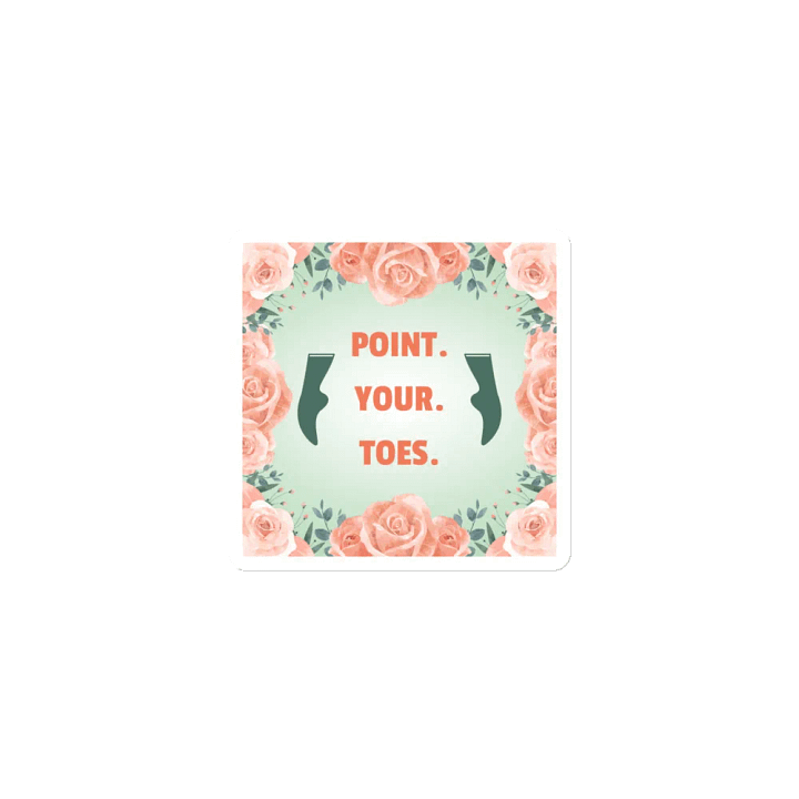 Point Your Toes (Magnet) product image (1)