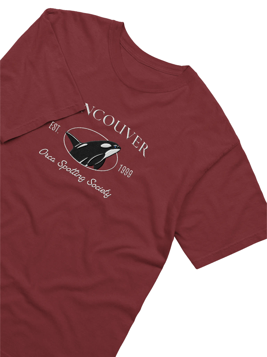 Vancouver Orca Spotting Center Embroidery Tee product image (10)