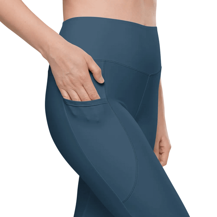 Blu Steel Leggings with Pockets product image (1)