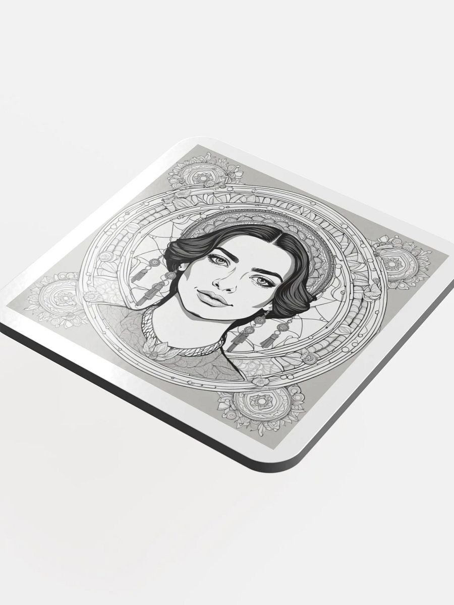 Ornate Symmetry Cork Coaster Set product image (4)