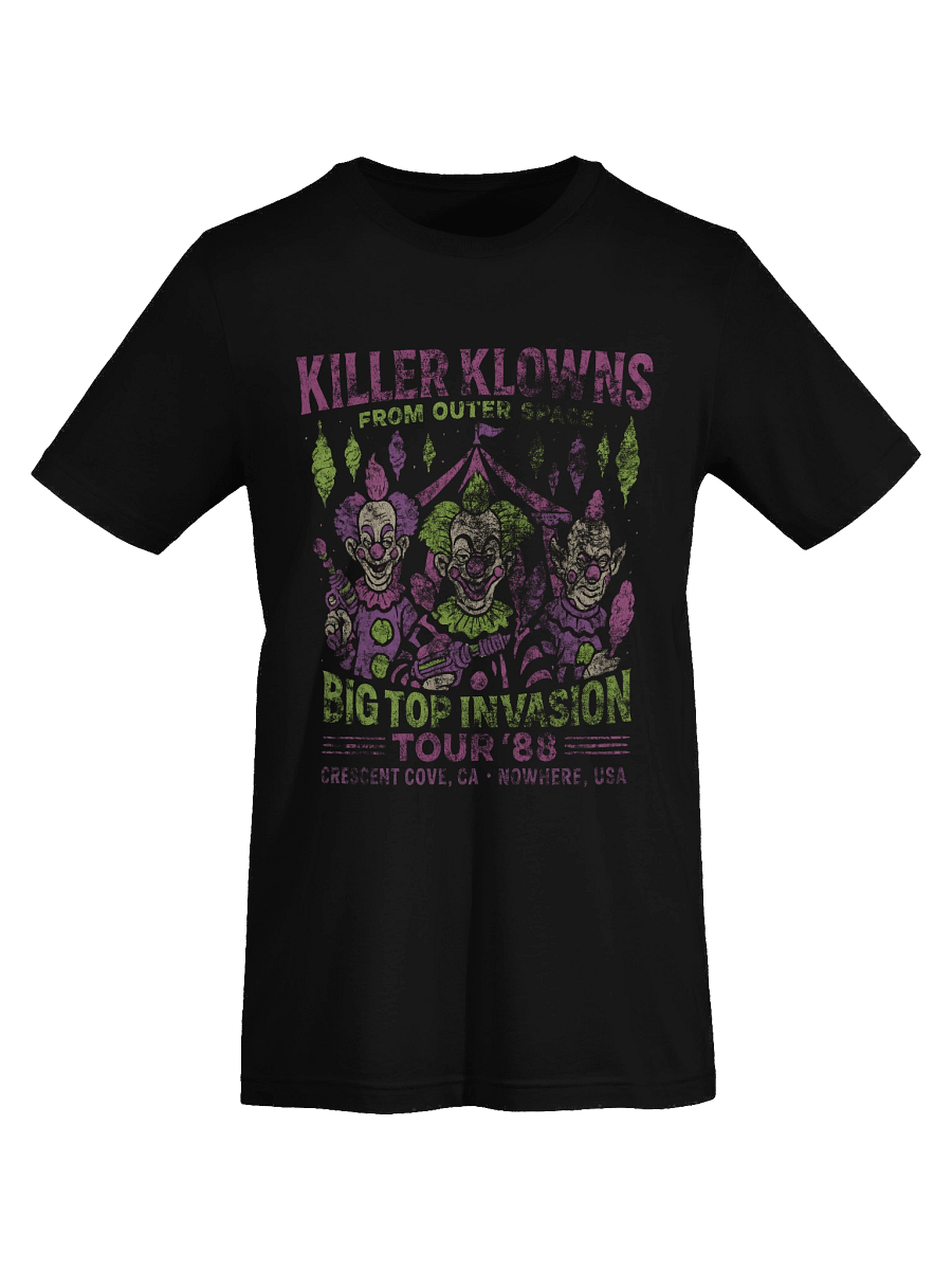 Killer Klowns From Outer Space T-Shirt – Big Top Invasion Tour ’88 product image (7)