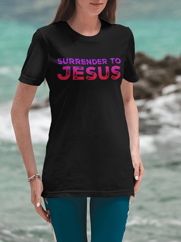 Christian Shirt Surrender to Jesus product image (2)