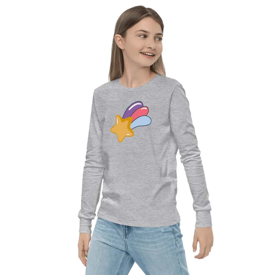 Bella Canvas Youth Long Sleeve T-Shirt product image (3)