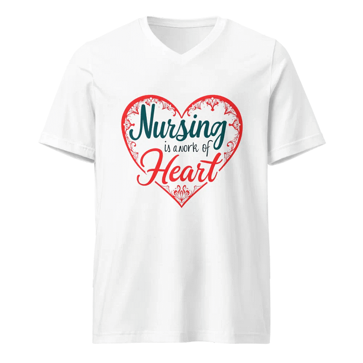 Heartfelt Nursing V-Neck Tee product image (1)