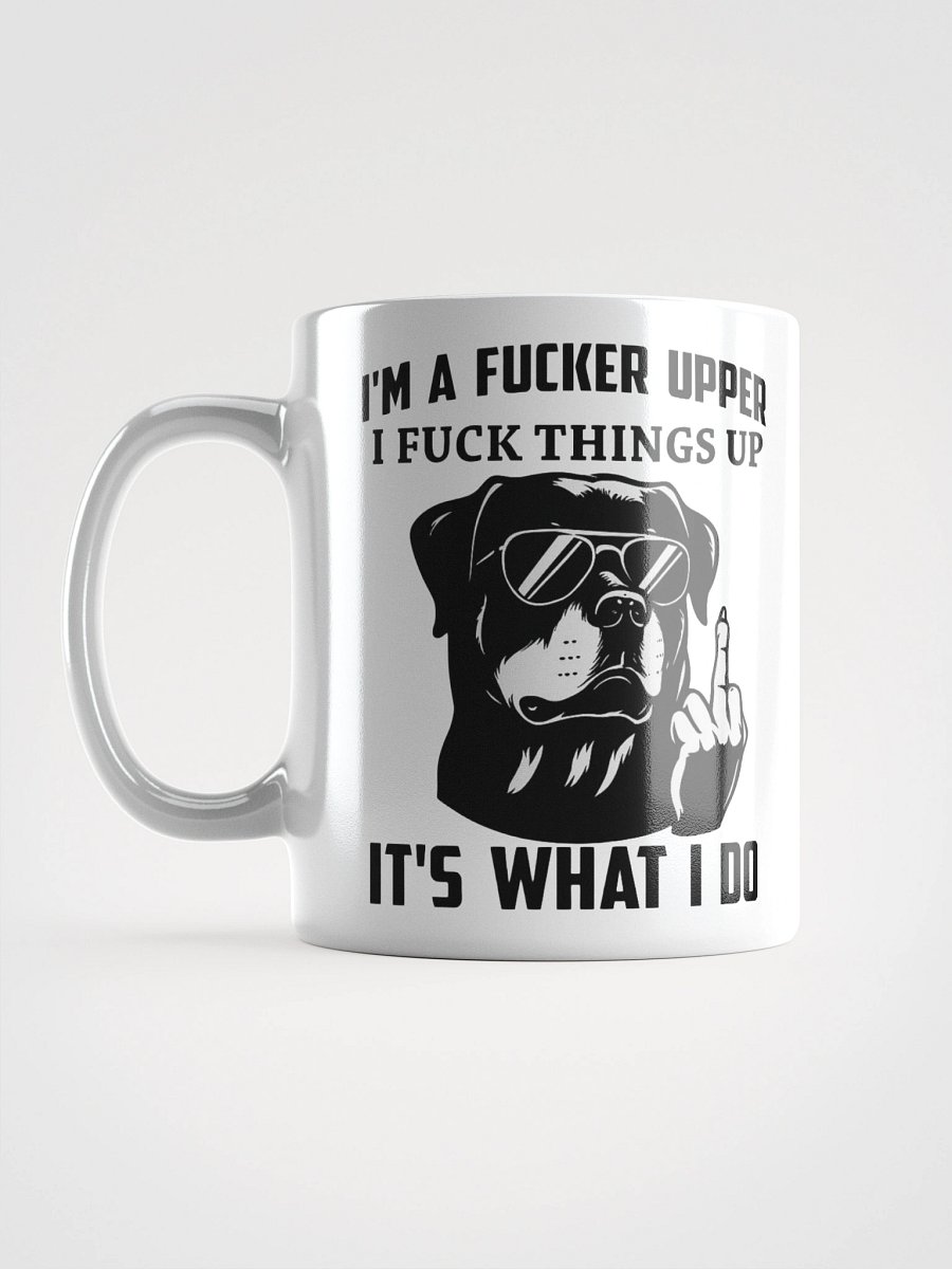 Funny Rottweiler White Mug product image (18)