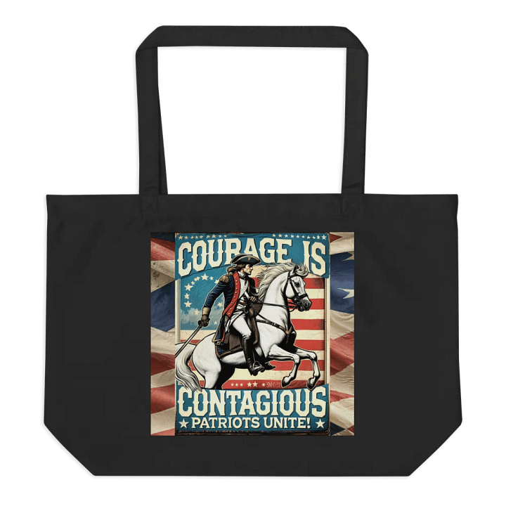 Courageous Patriots Organic Tote product image (2)