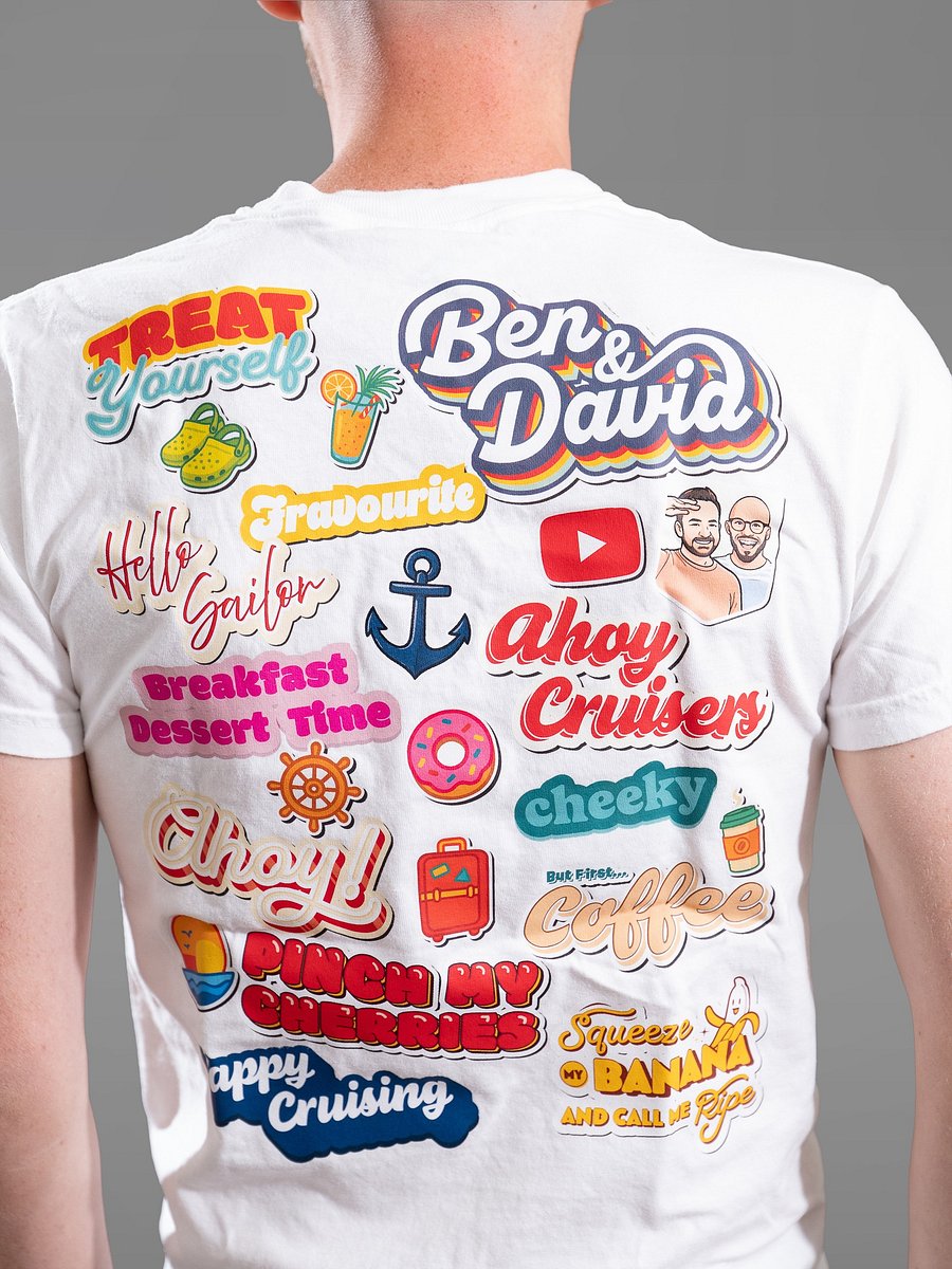 Women's Cruise With Ben & David Fun Sayings T-Shirt product image (3)