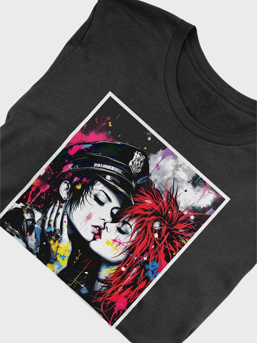 "Express Yourself Fearlessly" Girls Kiss Graphic Unisex T-Shirt product image (2)