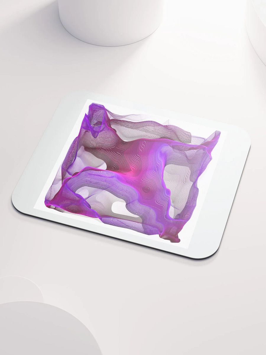Leap of insight Algorithmic Art mouse pad product image (3)