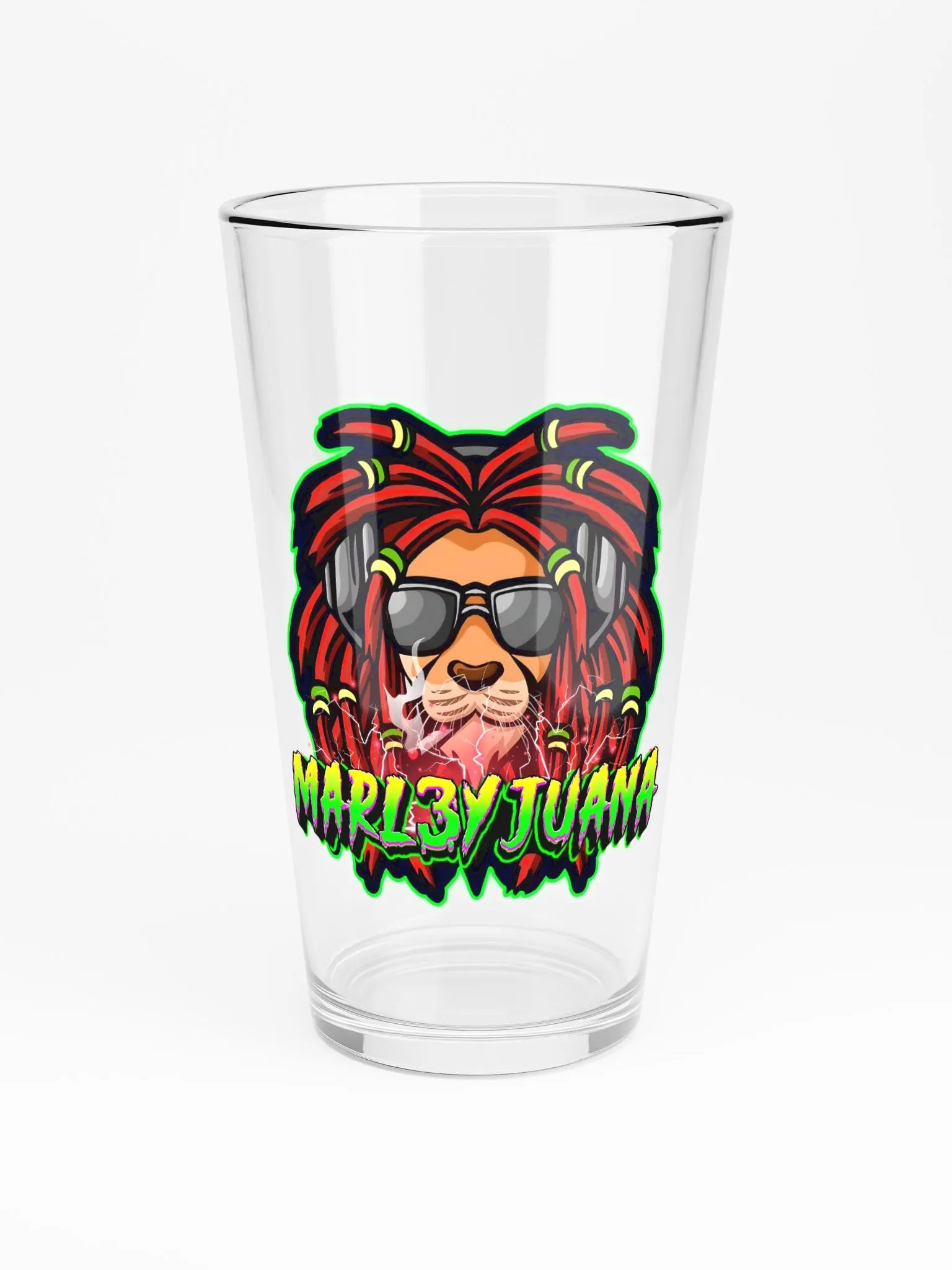 MARL3YJUANA Shaker Pint Glass product image (3)