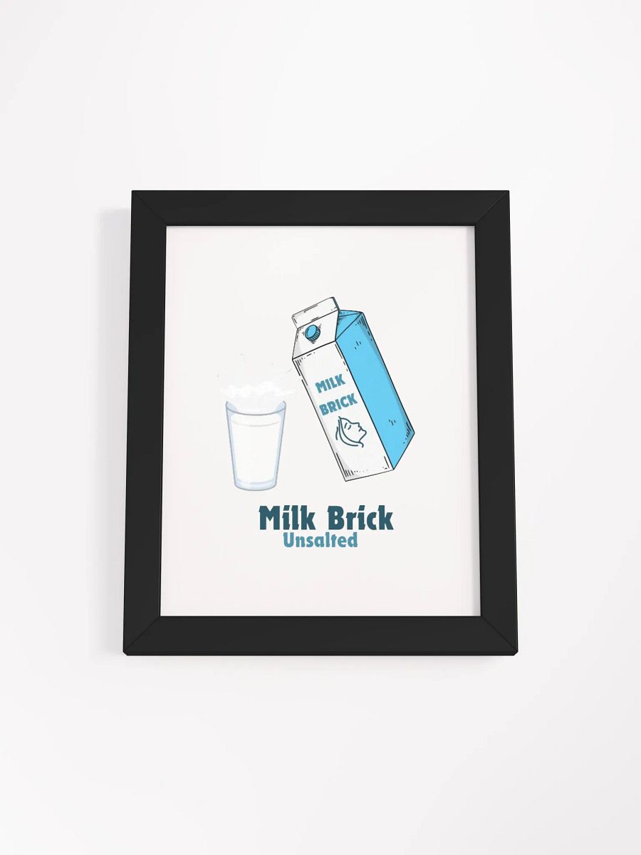 Milk Brick High Quality Poster product image (7)