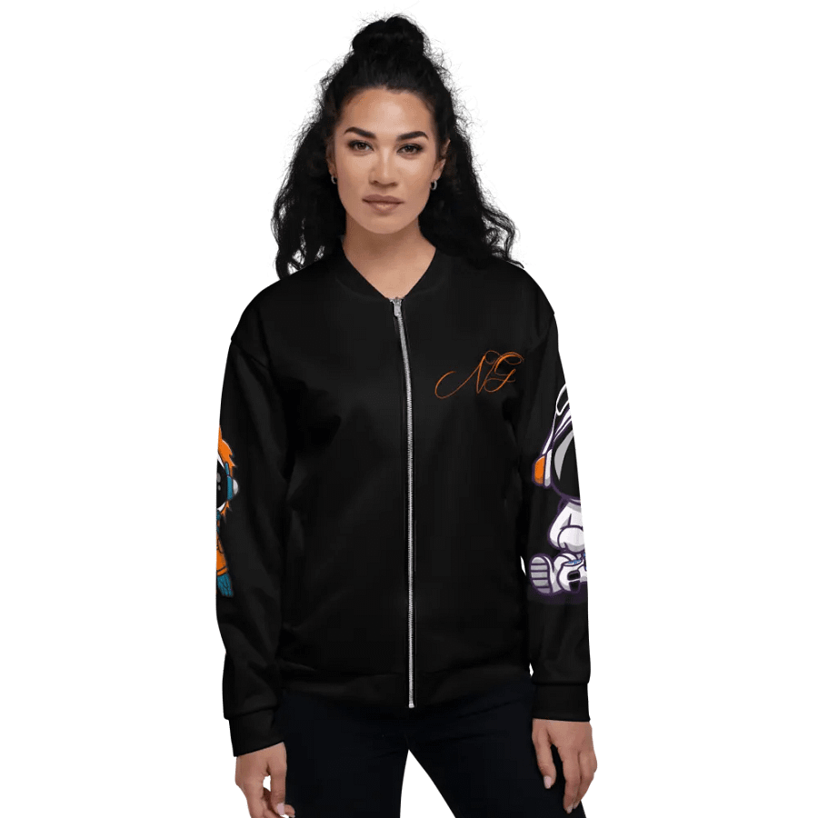 Noobs gaming bomber jacket product image (2)