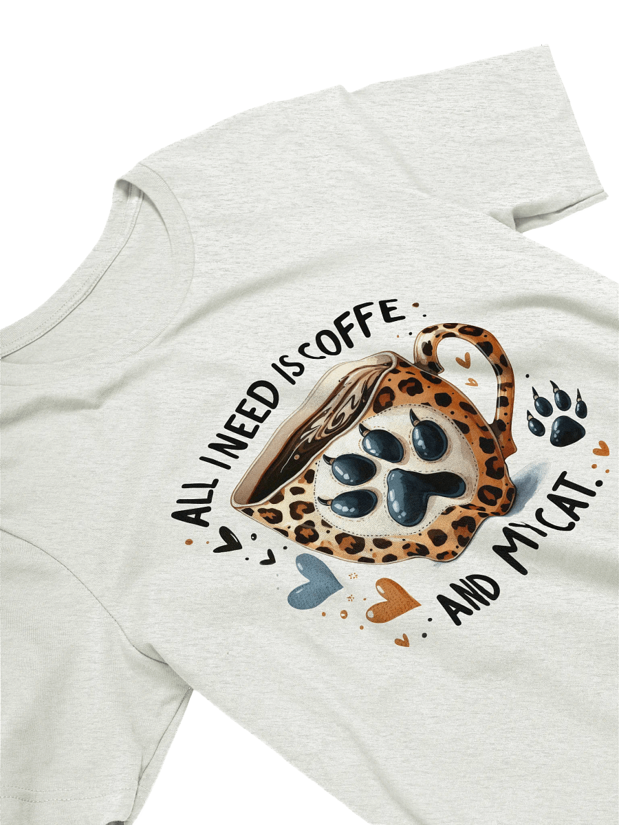 Leopard Print Coffee Lover T-Shirt product image (3)