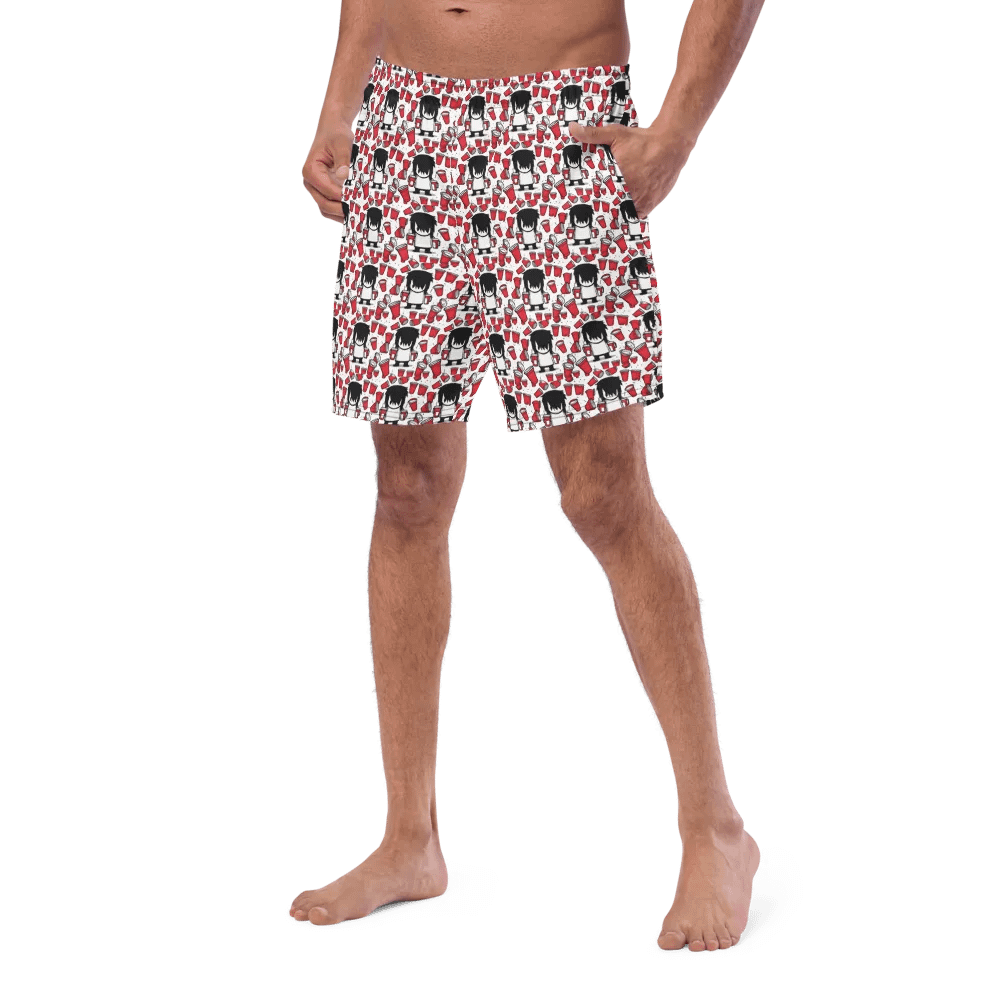 Warrior Vibes All-Over Swim Trunks product image (2)