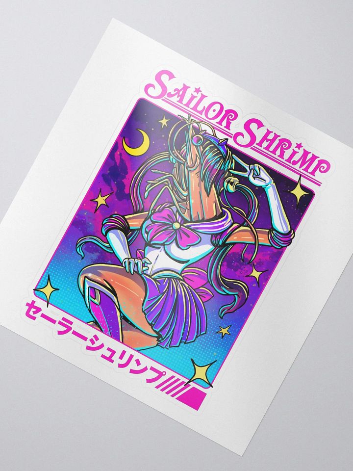 Sailor Shrimp Sticker! product image (2)