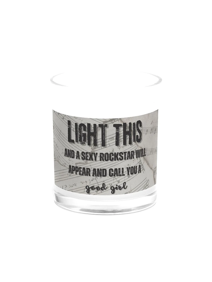 Light This and a Rockstar will Appear Candle product image (1)