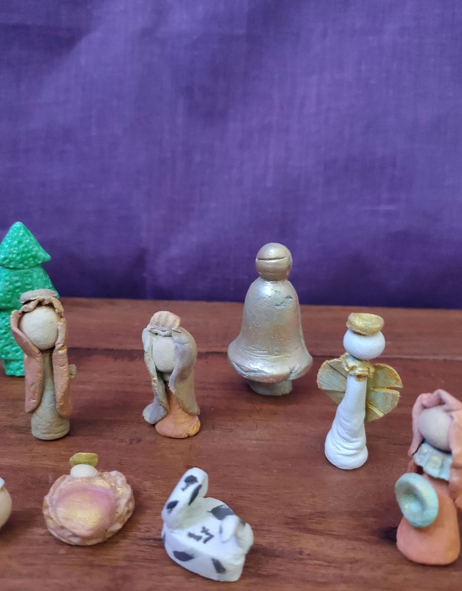 Presépio miniatura, conjunto de 11 peças product image (5)