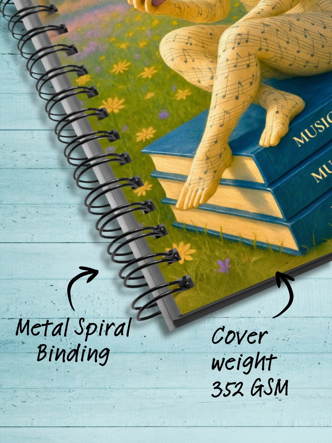 Inspired Blossom - Spiral Journal Notebook product image (4)