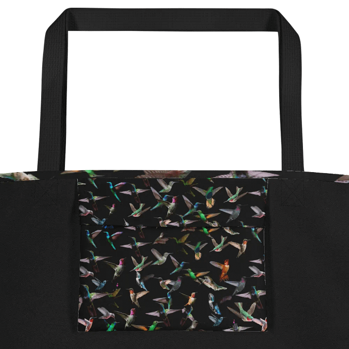 colorful hummingbirds tote for birders friends moms product image (2)