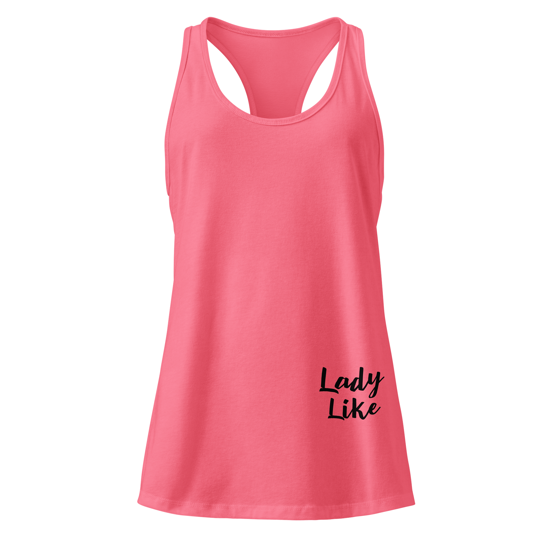 Sleek & Stylish Racerback Tank (Lady Like) product image (1)