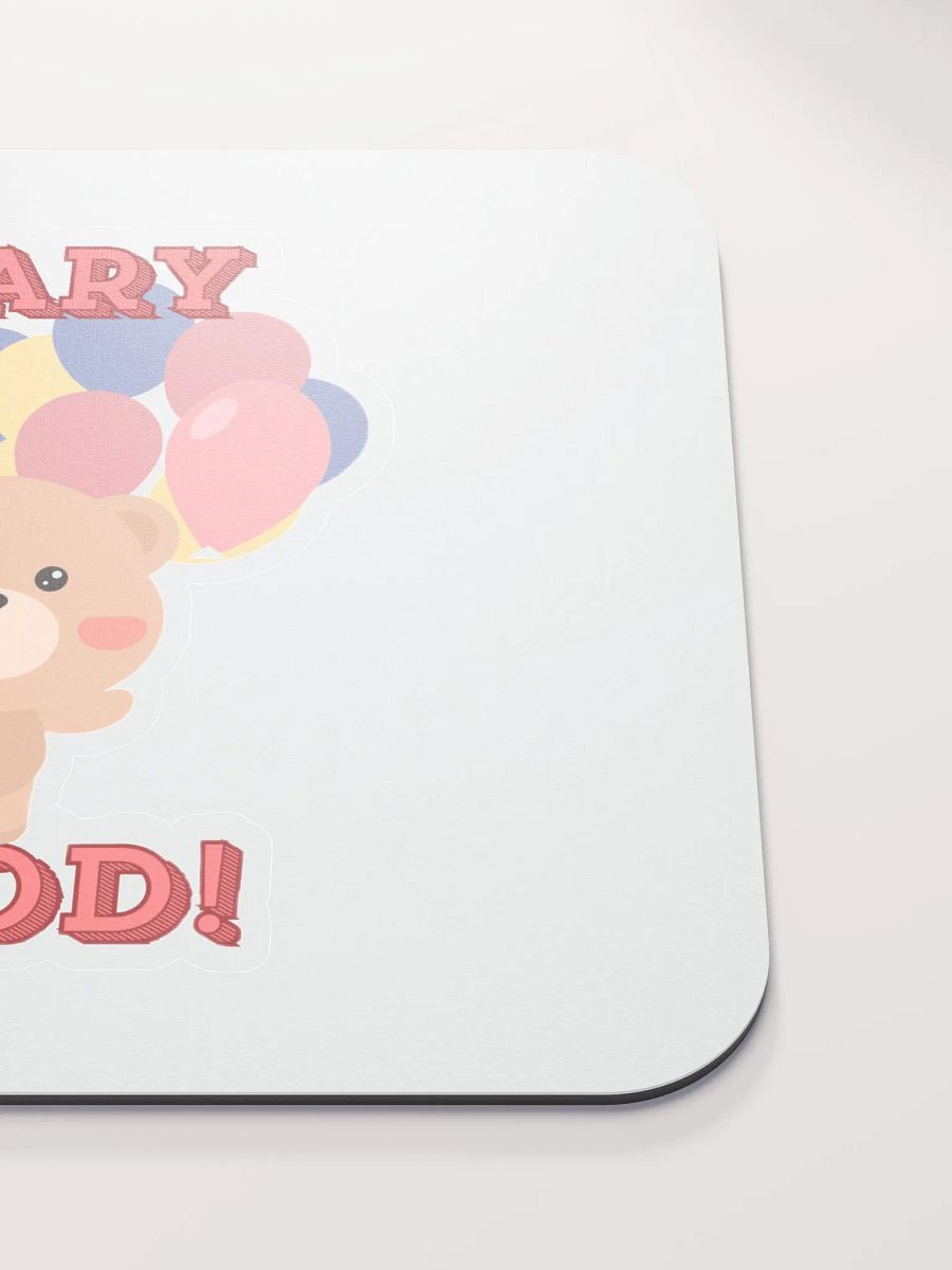Beary Good! Cartoon Bear Mouse Pad product image (5)