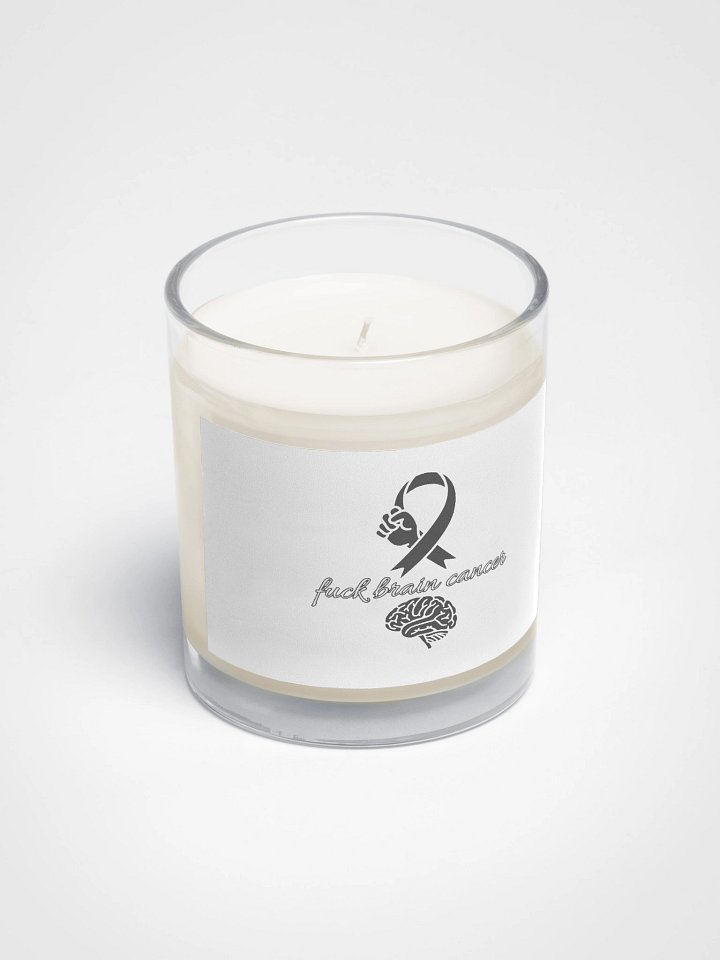 Fuck brain Cancer candle product image (2)