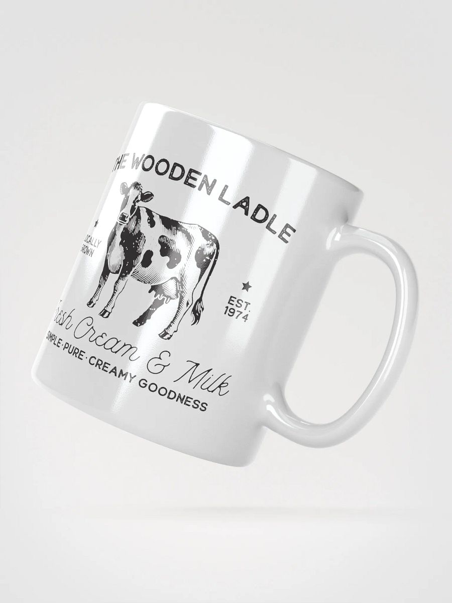 The Wooden Ladle Cow Print Mug product image (5)