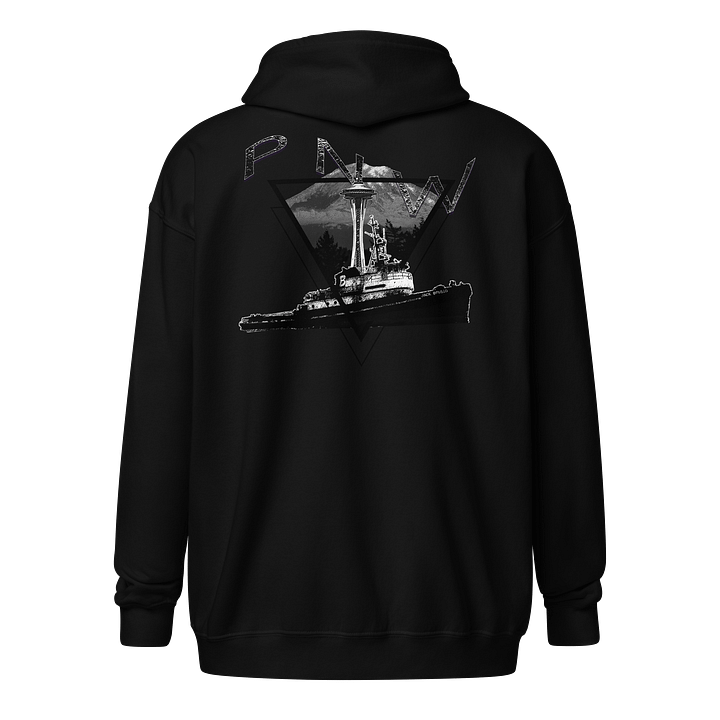 Triangle-Mt Raine- PNW Tug Jack Zip Hoodie product image (1)