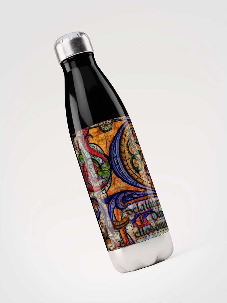 Medieval Manuscript Detail Stainless Steel Waterbottle product image (3)