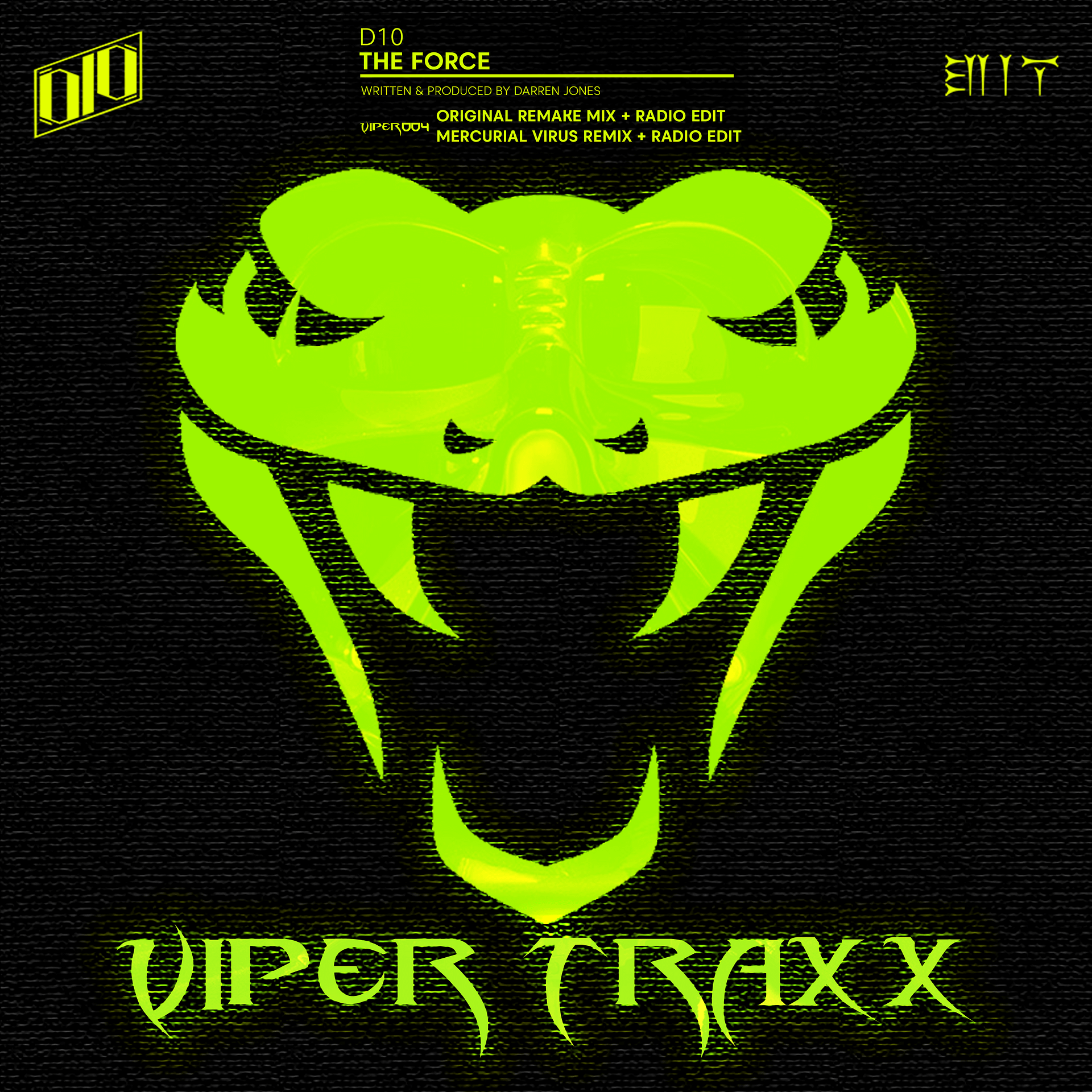 D10 - The Force (Viper Traxx) (VIPER004) product image (1)