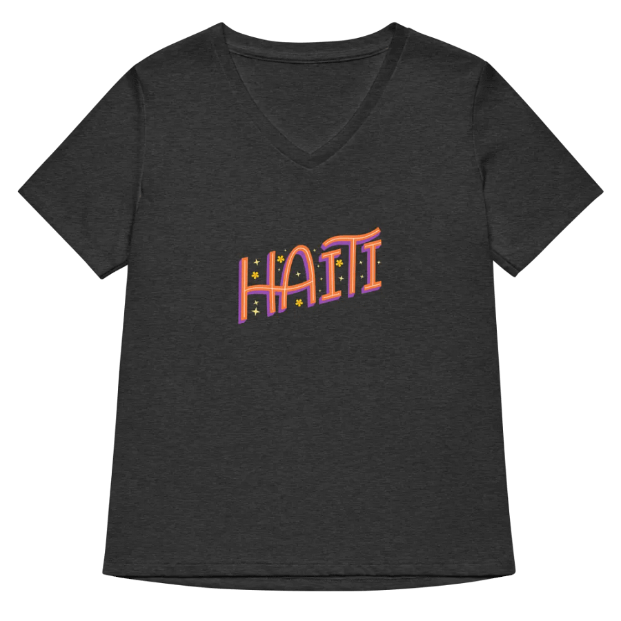 Haiti Celebration V-Neck Tee product image (32)