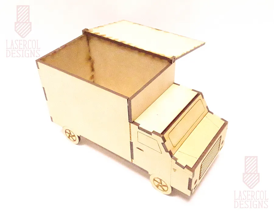 Box Car - Laser Cut Files product image (4)