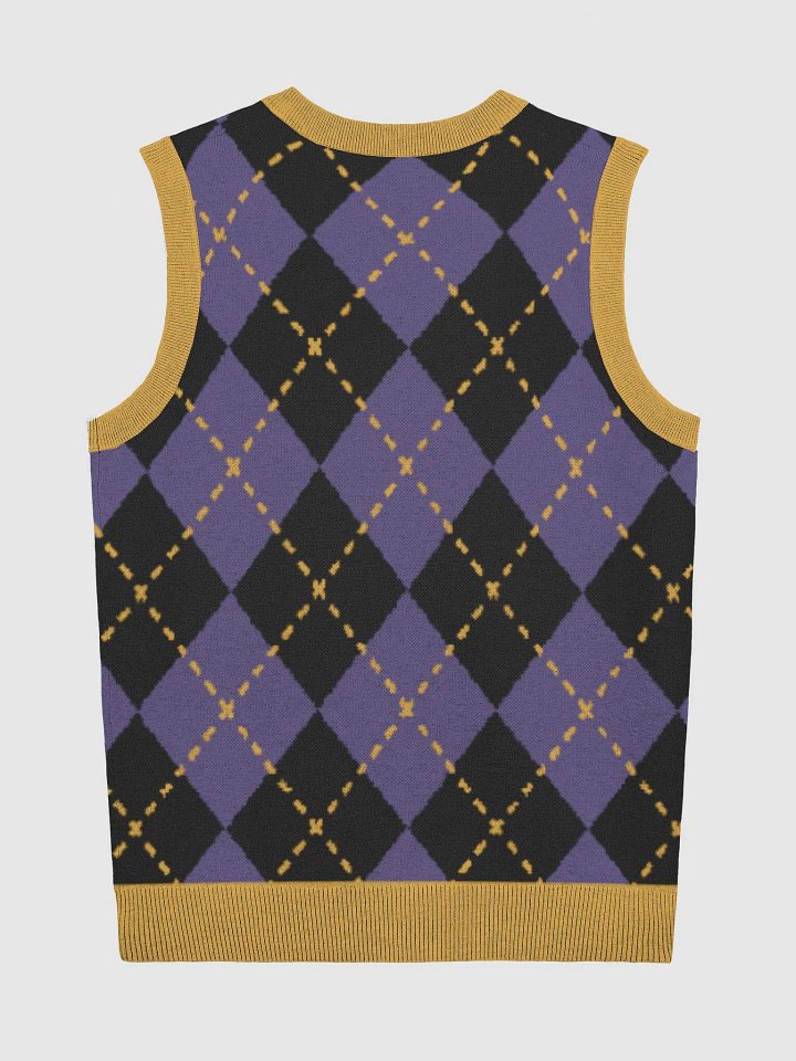 Co-Host Pantone Argyle Knit Vest product image (2)
