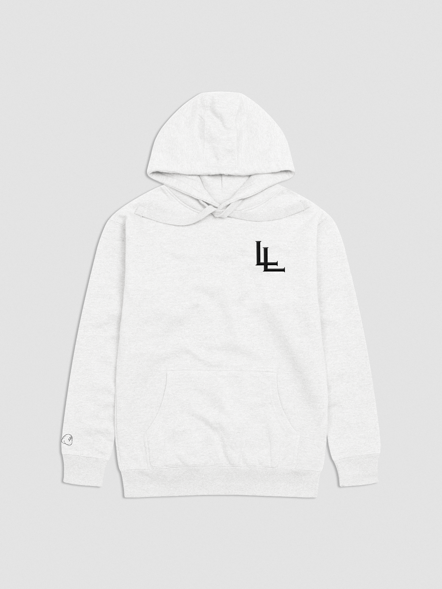 LL Monogram Premium Hoodie | White product image (1)