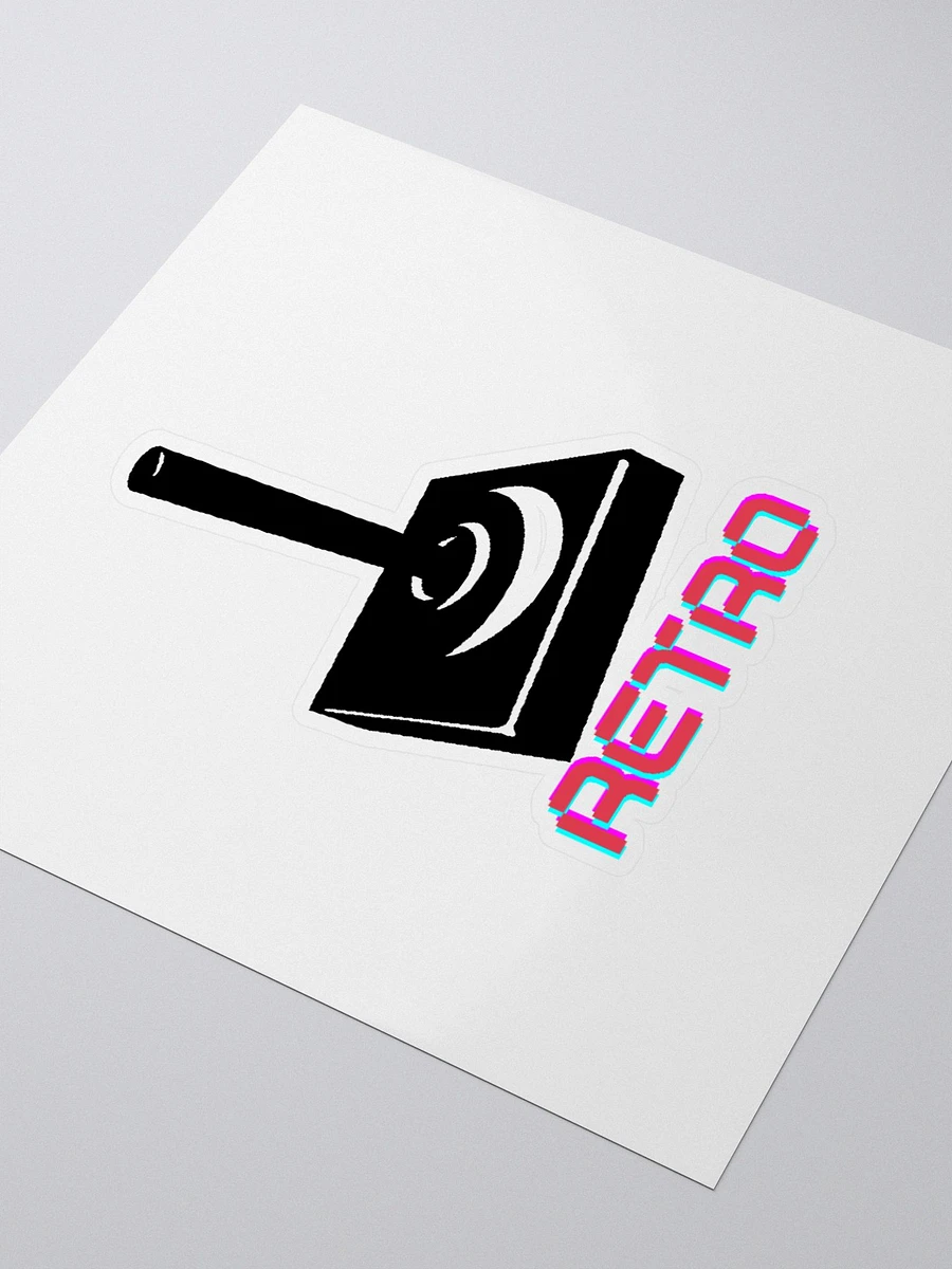 Retro Joystick Sticker product image (7)