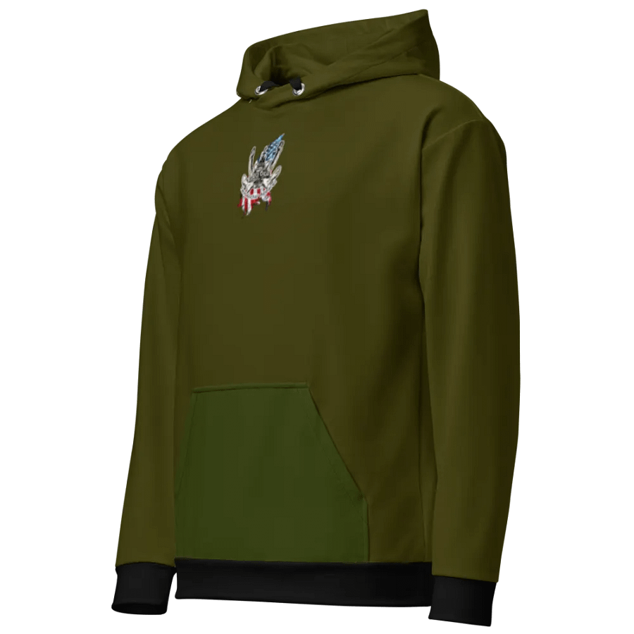 Green Pacific Titan & CE Flage Hoodie product image (3)