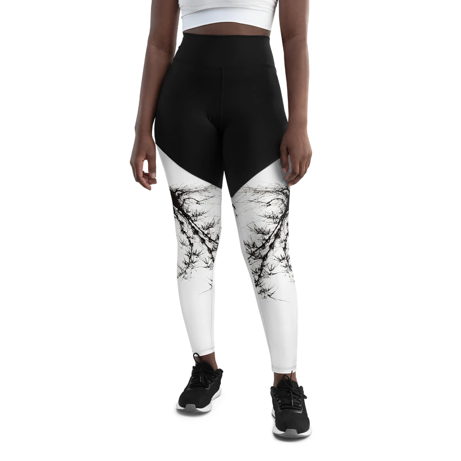 Bamboo Root All-Over Print Sports Leggings product image (19)