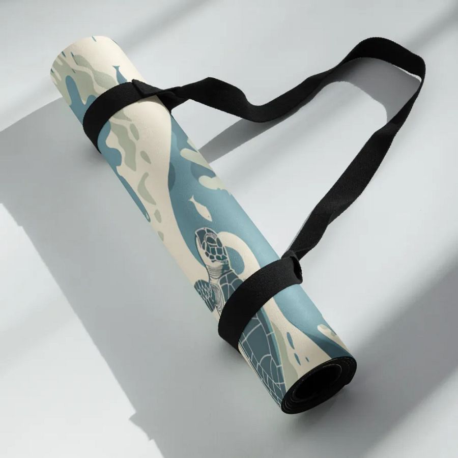 Sea Turtles Yoga Mat by Treasure Pie product image (7)