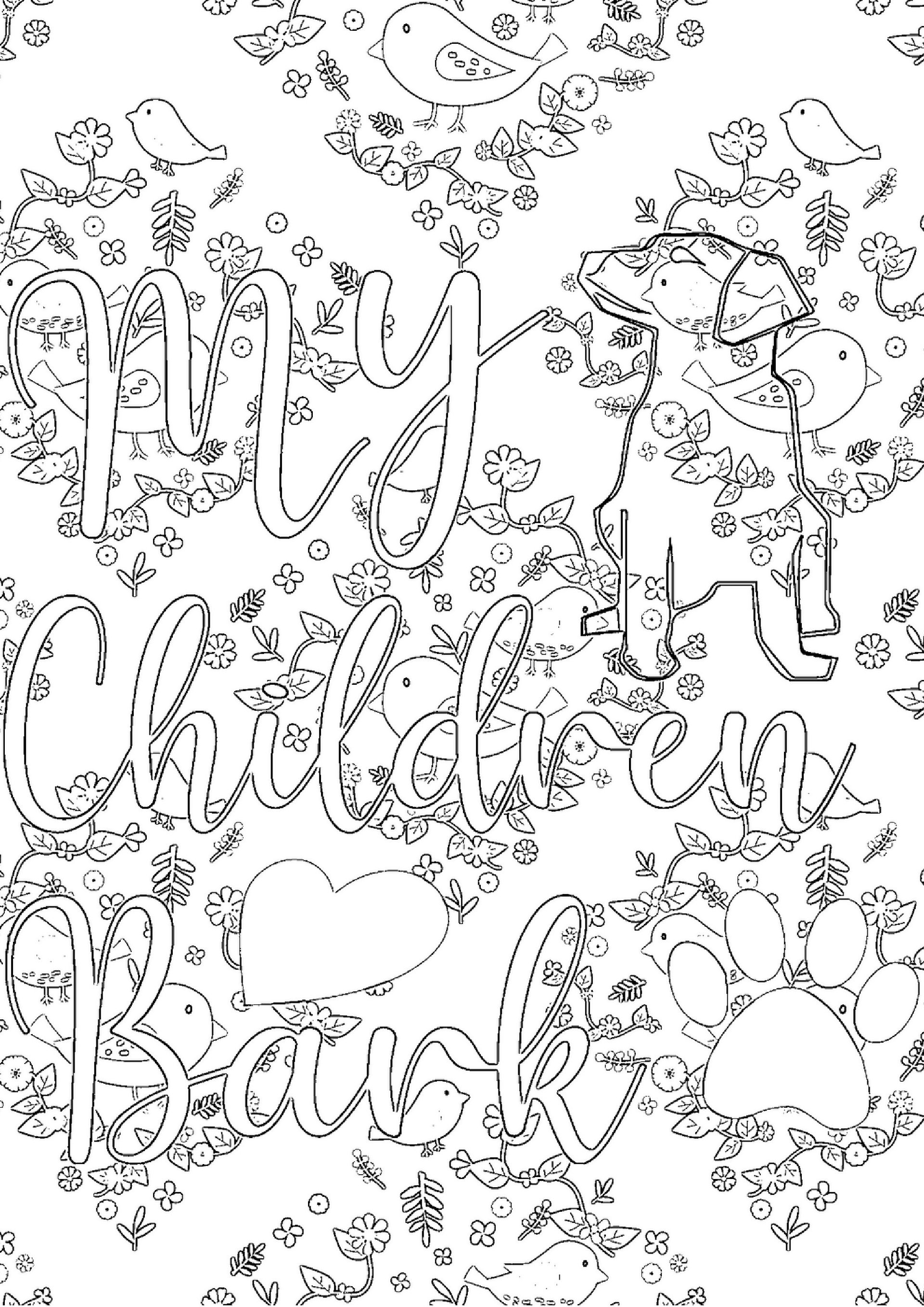 Pet Mom Life Quotes Coloring Book 2 product image (9)