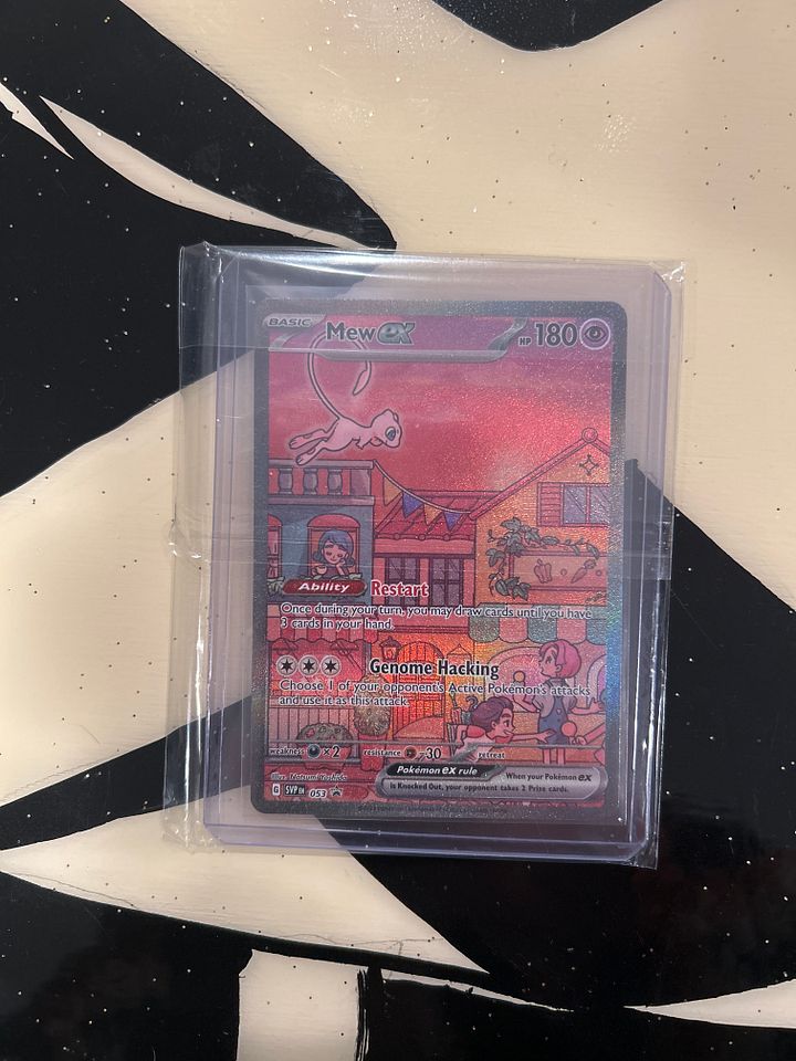 Mew EX promo from the Pokemon 151 ultra premium box product image (1)
