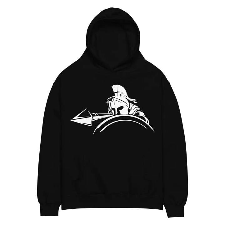 Black Spartan Hoodie product image (2)