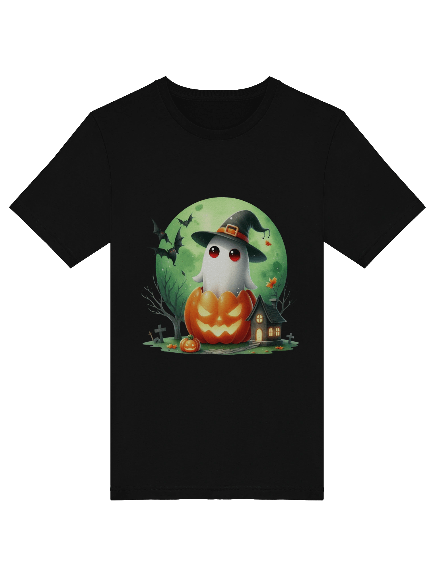 Super Cute Ghost Pumpkin T-Shirt product image (5)