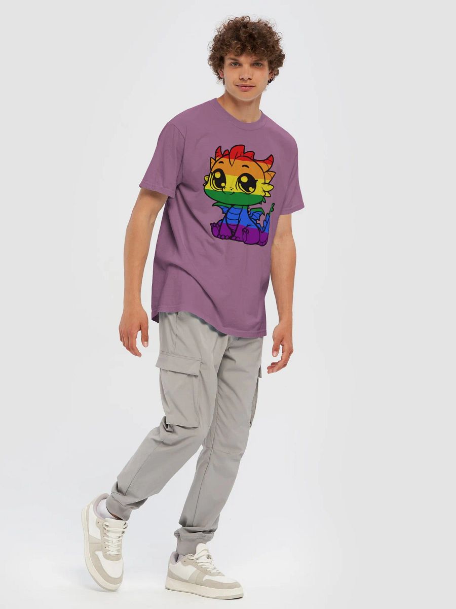 Rainbow Pride Dragon Men's T-Shirt product image (86)